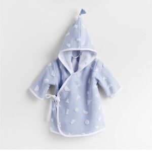 Crate & Kids Hooded Bath Robe 0-9 Months